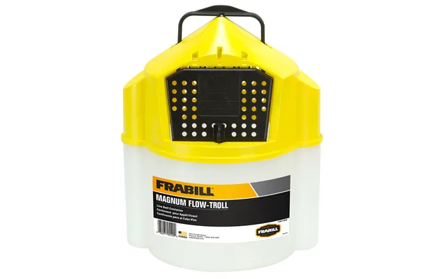 Frabill 451200 Magnum Flow Troll Bucket - 10 Quart