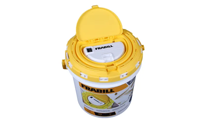 Frabill 4825 Dual Fish Bait Bucket With Aerator Built-in