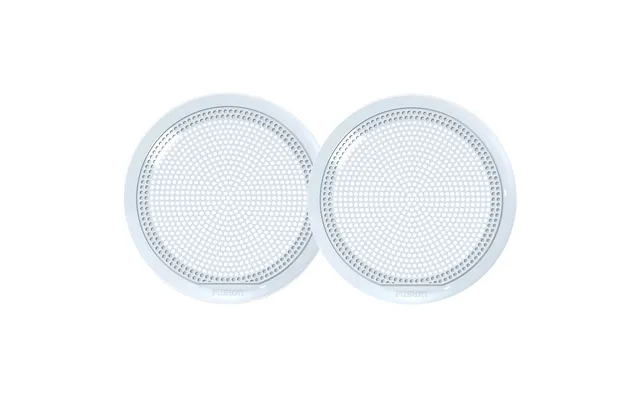 Fusion 010-12789-20 El-x651w 6.5 Inch Classic Grill Covers - White F El Series Speakers