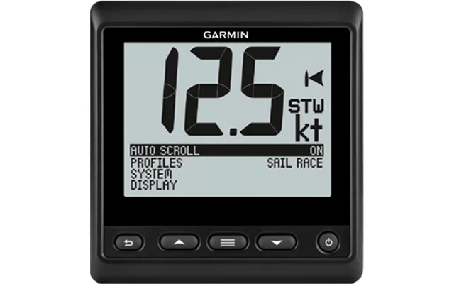 Garmin 010-01142-00 Instru. Display Gnx 20 Mono Lcd - Provides Depth Speed Wind And 100 Plus Marine And Vessel Parameter