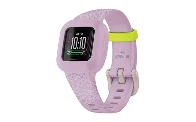 Garmin 010-02441-21 Vivofit Jr. 3 Fitness Tracker Lilac Floral