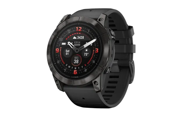 Garmin 010-02804-00 Epix Pro Gen 2 Sapphire Edition Smartwatch With 51-mm Case Carbon Gray