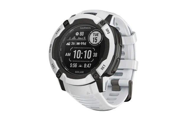 Garmin 010-02805-14 Instinct 2x Solar Smart Watch Whitestone