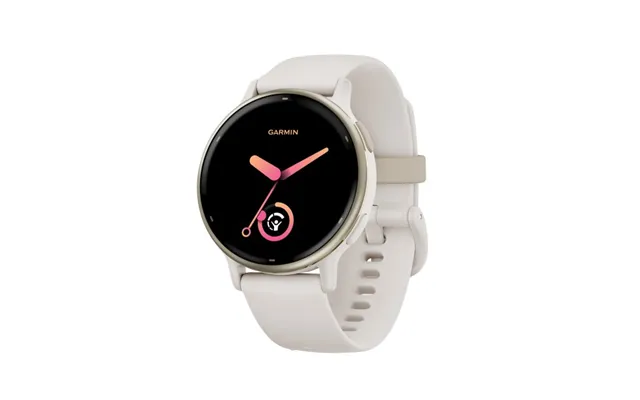 Garmin 010-02862-11 Vivoactive 5 Fitness-tracking Smartwatch With Aluminum Bezel And Silicone Band Ivory