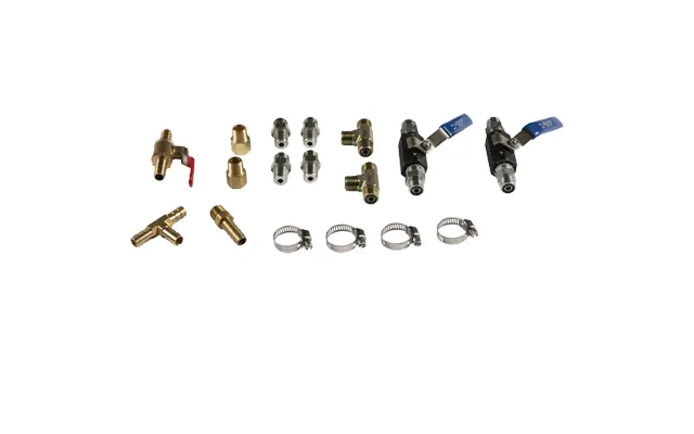 Garmin 010-11202-02 Verado Adapter Kit - 1 4 In Npt Straight Tee Style Silver And Gold Brass