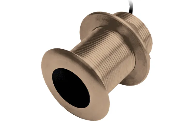Garmin 010-11927-21 Xdcr Chirp-m Bronze Lp 12 Tilt 8 - Thru-hull Mount With 12 Degree Tilted Element 8 Pin 600 Ft Maximu