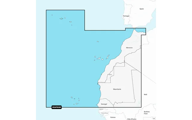 Garmin 010-c1227-20 Africa Northwest Garmin Navionics - Compatible With Chart Plotters Detailed Coverage Of Northwest Co