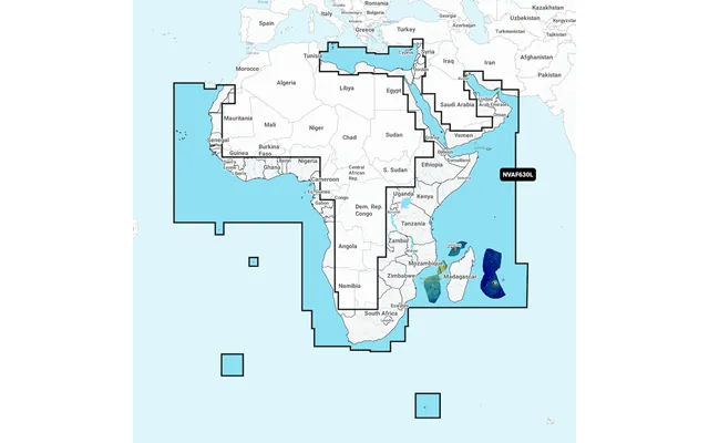 Garmin 010-c1228-00 Africa & Middle East Garmin Navioni - Compatible With Chart Plotters Detailed Coverage Of Coast Of A