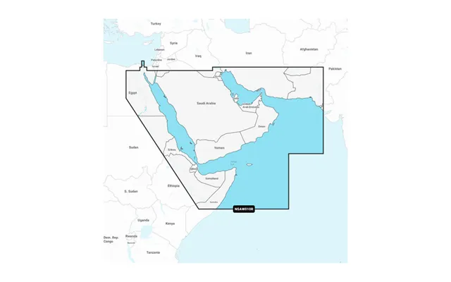 Garmin 010-c1229-20 The Gulf & Red Sea Garmin Navionics - Compatible With Chart Plotters Detailed Coverage Of Arabian Pe