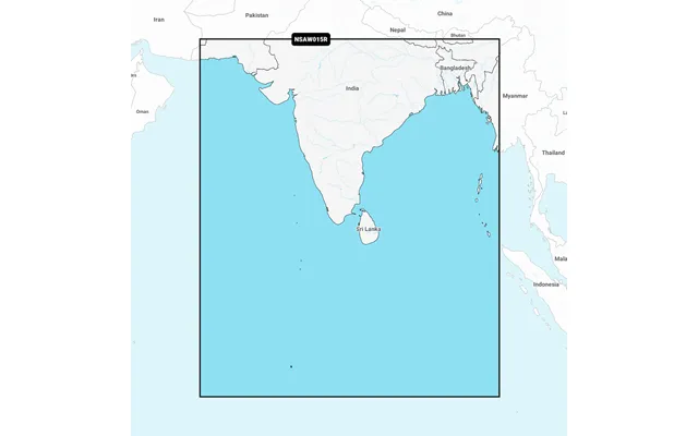 Garmin 010-c1230-20 Indian Subcontinent Garmin Navionic - Compatible With Chart Plotters Detailed Coverage Of Indian Sub