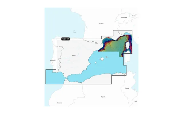 Garmin 010-c1237-00 Spain Mediterranean Coast Garmin N - Compatible With Chart Plotters Detailed Coverage Of Mediterrane