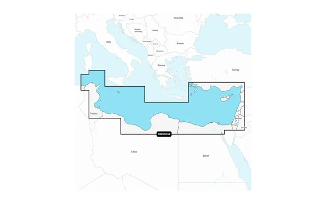 Garmin 010-c1241-20 Mediterranean Sea Southeast Garmin - Compatible With Chart Plotters Detailed Coverage Of Eastern Med