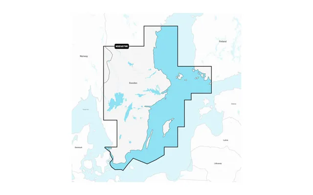 Garmin 010-c1247-20 Sweden Southeast Garmin Navionics - Compatible With Chart Plotters Detailed Coverage Of South And Ea