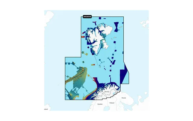 Garmin 010-c1253-00 Norway Vestfjden To Svalbard Garmi - Compatible With Garmin Gps Navigation Systems Chart Plotters De