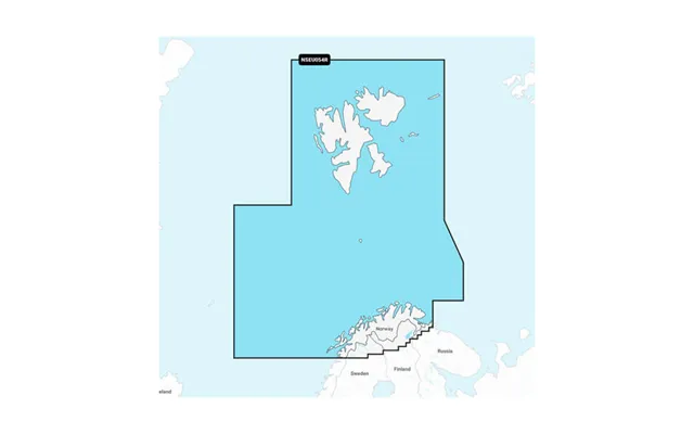Garmin 010-c1253-20 Norway Vestfjden To Svalbard Garmi - Compatible With Garmin Gps Navigation Systems Chart Plotters De