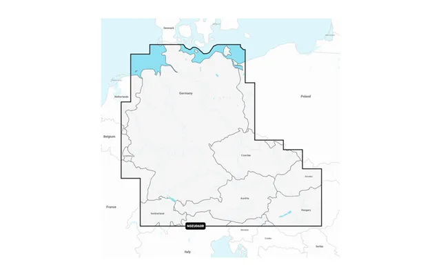 Garmin 010-c1255-20 Germany Lakes & Rivers Garmin Navi - Compatible With Garmin Gps Navigation Systems Chart Plotters De