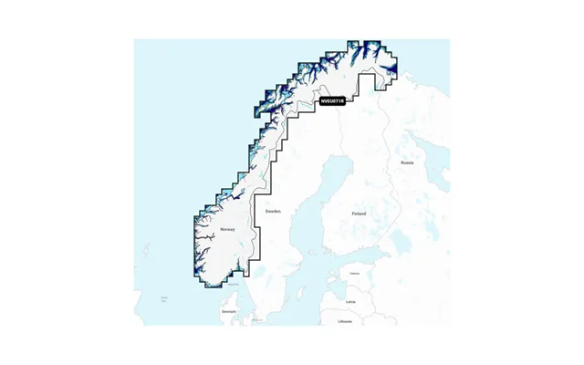 Garmin 010-c1266-00 Norway Lakes & Rivers Garmin Navio - Compatible With Garmin Gps Navigation Systems Chart Plotters De