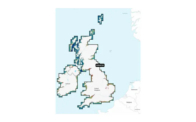 Garmin 010-c1267-00 U.k. & Ireland Lakes & Rivers Garmi - Compatible With Garmin Gps Navigation Systems Chart Plotters D