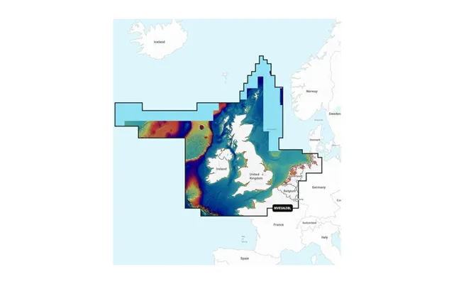 Garmin 010-c1271-00 U.k. Ireland & Holland Garmin Navi - Compatible With Garmin Gps Navigation Systems Chart Plotters De