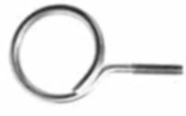 Garvin Br-200 2in. Machine Screw Thread Bridle Ring 1 4-20 Threaded Leg 100percase