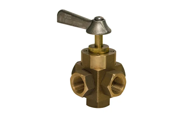 Groco Fv-550-l 1 2 Inch 5-port Tank Selector Valve