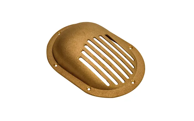 Groco Sc-1000 Bronze Clam Shell Style Hull Strainer W Mount Ring F Up To 1 Inch Thru Hull