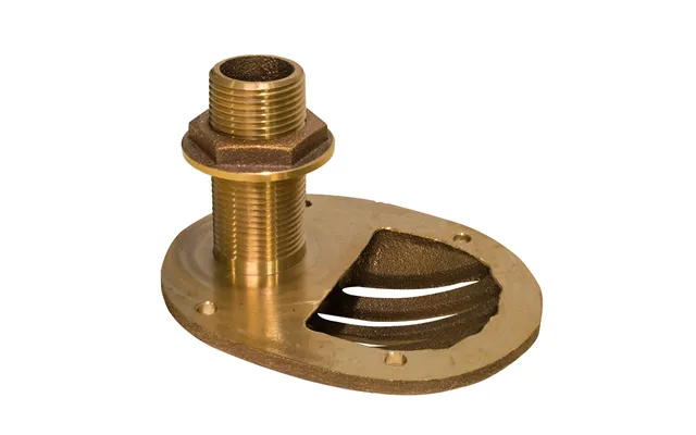 Groco Sth-1000-w 1 Inch Bronze Combo Scoop Thru-hull W Nut