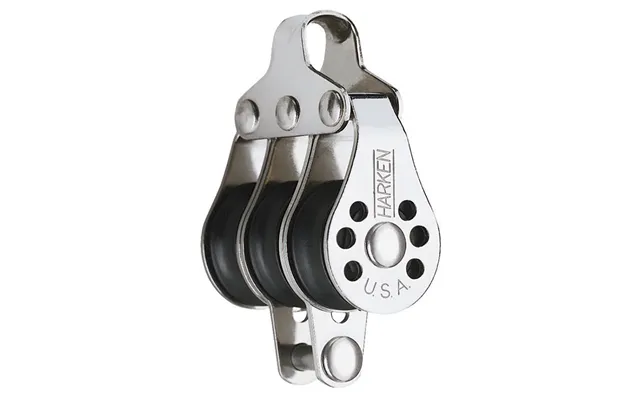 Harken 229f 22mm Triple Micro Block W Becket- Fishing