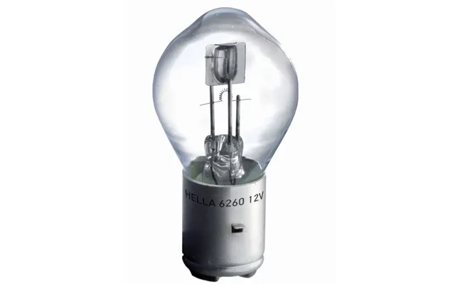 Hella 002084161 Bulb 6260 12v 60 60w Ba20d B11 S2 - S2 Halogen 60 60 Watt White Bulb Single
