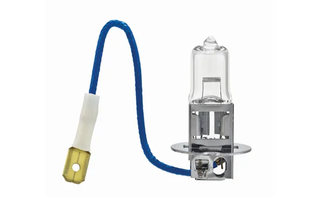 Hella 002090671 Bulb H3 12v 130w Pk22s T3.25 - H3 Halogen 130 Watt Low High Beam Clear 2600 Lumens 12 Volt Single Also U
