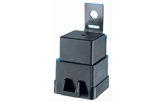 Hella 007794921 Relay Main Current - 20 40 Amp 12 Volt 5-blade Terminal Clip In With Weatherproof Bracket