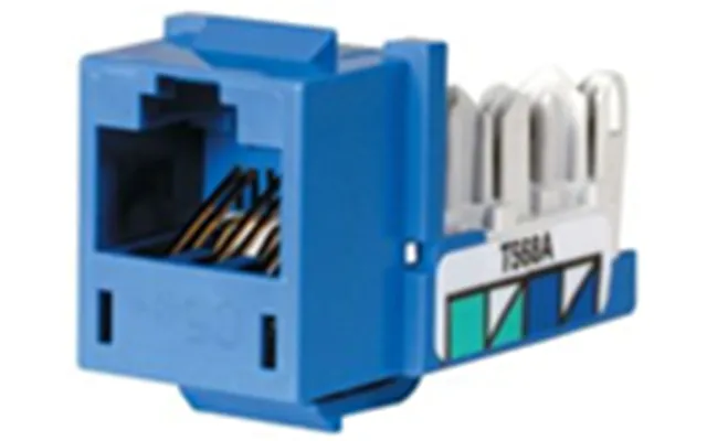Hubbell Hxj5ew Jack Hxj Cat5e 8pos Uni A B Wh