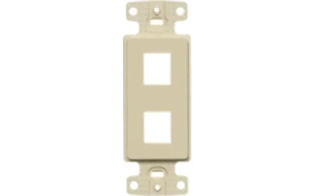 Hubbell Ns612i Plate Decorator Keystone Frame 2port Ei