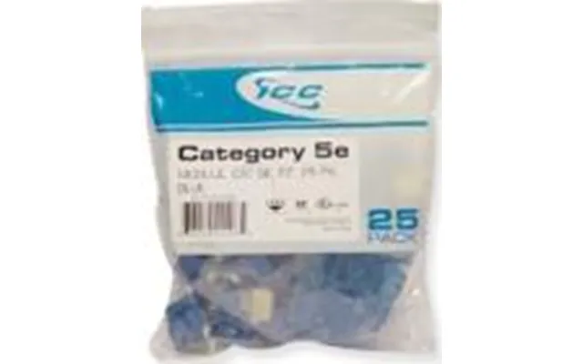 Icc Ic107e5cbl Rj45 Cat5 -blue 25-pk
