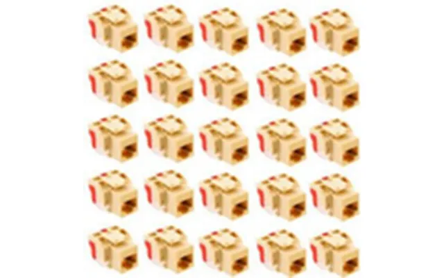 Icc Ic107l6civ Module Cat 6 Ez 25 Pk Ivory