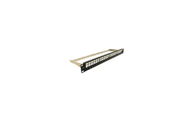Icc Ic107pps6a Patch Panel,blank,cat 6a Ftp,24port,1rms
