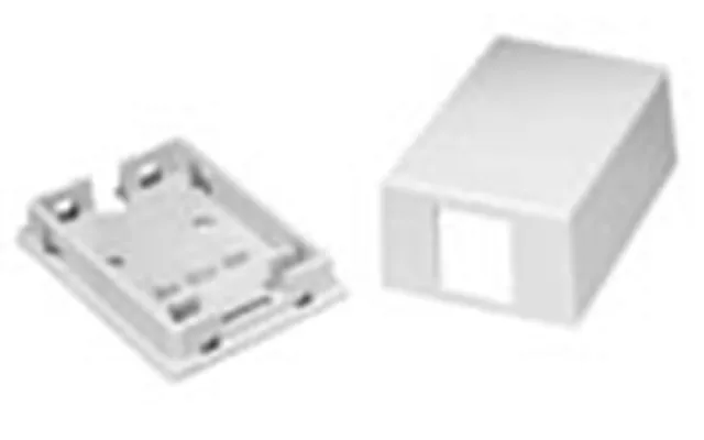 Icc Ic107sb1-iv 1 Port Surface Box Ivory