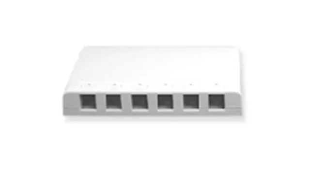 Icc Ic107sb6wh Surface Mount Box 6-port White