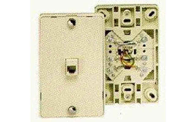 Icc Ic630db6-iv Wall Jack Ivory