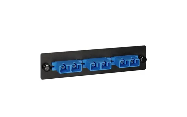 Icc Icfops26bk Adapter Panel - 3 Duplex Sc