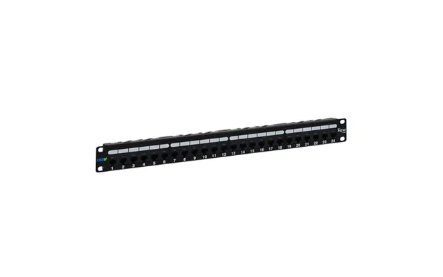 Icc Icmpp0246b 6a 110-type 10g Patch Panel 24 Port 1rms