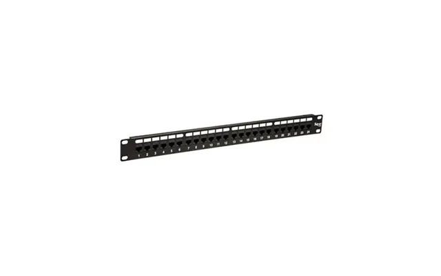 Icc Icmpp24cp6 Patch Panel,cat 6 - Feed-thru 24-p,1rms