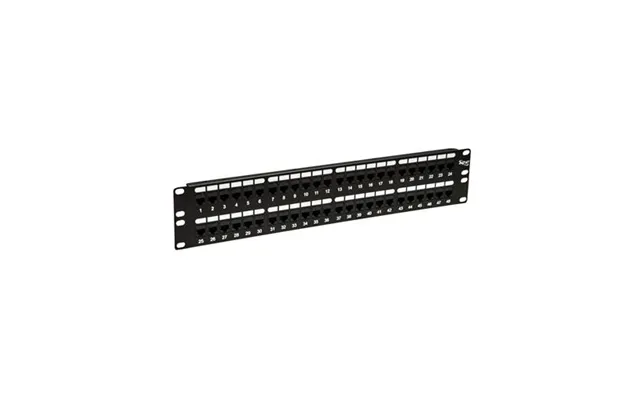 Icc Icmpp48cp6 Patch Panel,cat 6 - Feed-thru 48-p,2rms