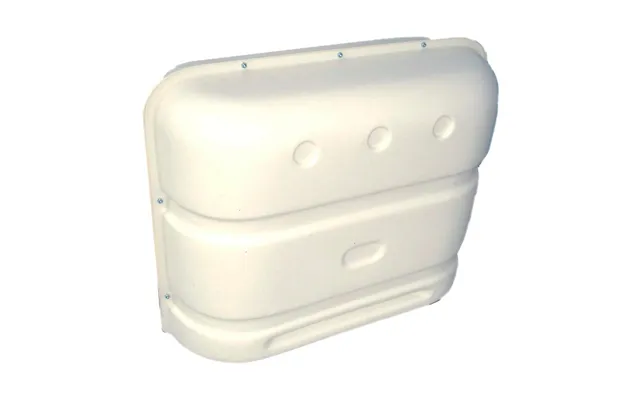 Icon 00385 Propane Tank Cover For Dual 20 And 30 Pound Tanks 31 In Width X 25 In Height X 13 In Depth Polar White