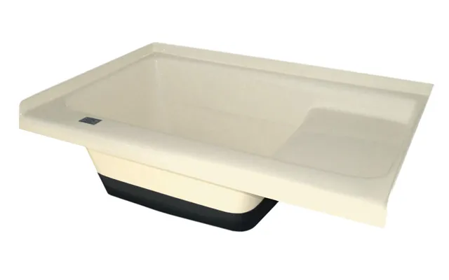 Icon 00473 Sit-in Step Tub With Left Hand Drain Tu500lh - Colonial White