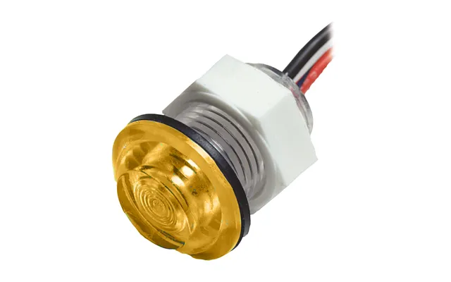 Innovative Lighting 011-1500-7 Led Bulkhead Livewell Light Flush Mount - Amber