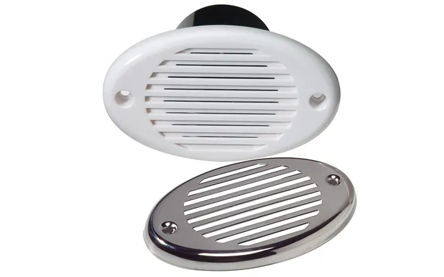 Innovative Lighting 540-0101-7 Marine Hidden Horn - White With Stainless Steel Overlay