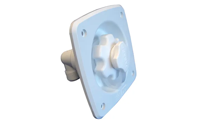 Jabsco 44411-1045 Flush Mount Water Pressure Regulator 45psi - White