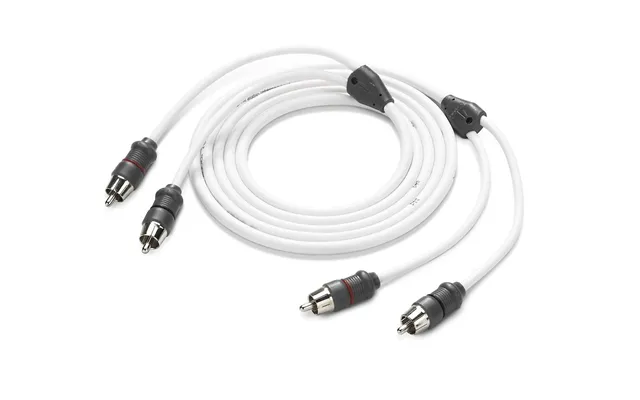 Jl Audio 010-13413-00 Xmd-whtaic2-6 - 2-channel 6 Foot Length White Cable With Black Connector