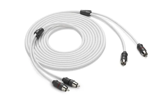 Jl Audio 010-13414-00 Xmd-whtaic2-12 - 2-channel 12 Foot Length White Cable With Black Connector